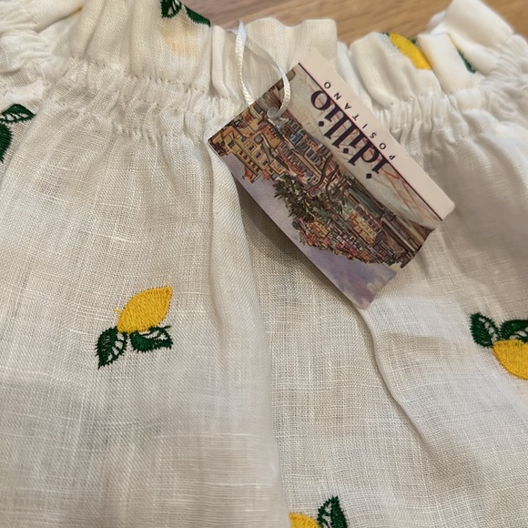 NEW with tags (From Italy!!) Lemon Dress size XS (12-18 months) - Picture 4 of 12